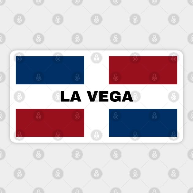 La Vega City in Dominican Republic Flag Sticker by aybe7elf